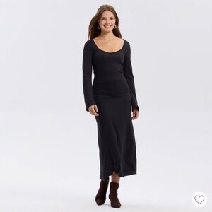 Target Black Long Sleeve Dress